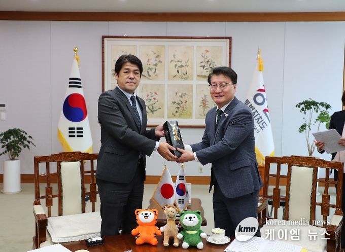 일본 돗토리현 대표단 강원 방문