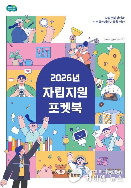 경기도자립지원전담기관 포켓북 표지 시안