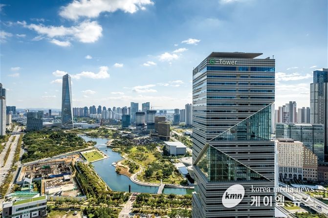 인천경제청(송도G-타워) 전경